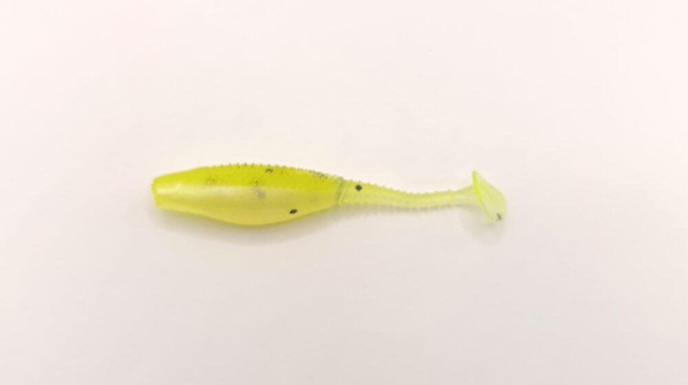 Przynęta dragon bellyfish 5cm w kolorze fluo zółtym